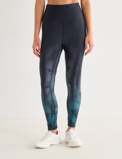 Superfit Limitless Legging, Moss Gradient Print product photo