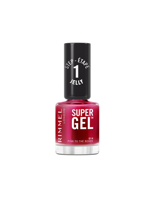 Rimmel Jelly Nail Polish, 14 Pink to the Berry product photo