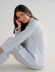 Whistle Sleep Flannel PJ Set, Mint Ditsy product photo