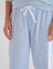 Whistle Sleep Flannel Pants, Blue Spot product photo View 04 S