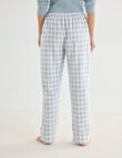 Whistle Sleep Flannel Pants, Mint Gingham product photo View 02 S
