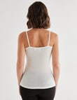 Lyric Thermals Rib Merino Cami, Ivory product photo View 02 S