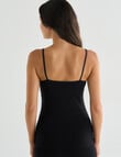 Lyric Thermals Sonata Merino Cami, Black product photo View 02 S