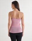 Lyric Thermals Sonata Merino Cami, Lilac product photo View 02 S