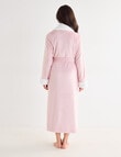 Ruby & Bloom Faux Fur Fleece Robe, Soft Pink product photo View 02 S