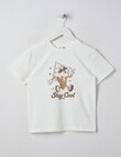 Mac & Ellie Stay Cool Short Sleeve Tee, Ivory product photo