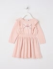 Little Bundle Merino Blend Dress, Transcendent Pink product photo