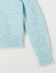 Switch Maia Fluffy Cardigan, Baby Blue product photo View 03 S