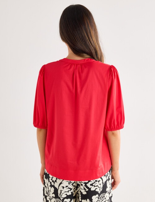 Whistle Pop Over Top, Cherry product photo View 02 L