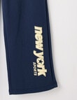 Switch New York Sports Wide Leg Trackpant, Navy product photo View 02 S