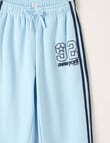 Switch New York Sports Wide Leg Tape Trackpant, Baby Blue product photo View 02 S
