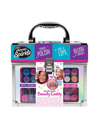 Shimmer & Sparkle Glam And Go Beauty Caddy product photo