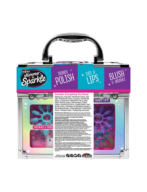 Shimmer & Sparkle Glam And Go Beauty Caddy product photo View 02 L