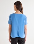 Oliver Black Double Layer Top, Deep Blue product photo View 05 S