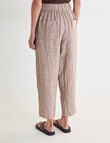 Zest Linen Barrel Pant, Praline product photo View 02 S