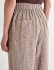Zest Linen Barrel Pant, Praline product photo View 05 S