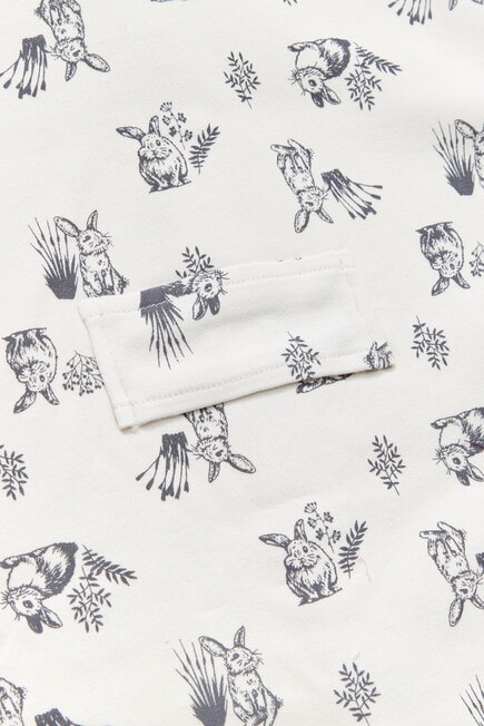 Milly & Milo Sleep Bag 3, 24M, Bunny Print product photo View 03 L