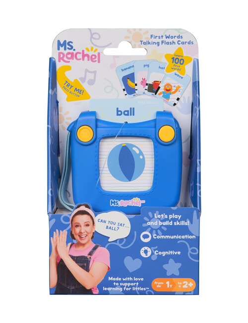 Ms Rachel First Words Card Reader product photo View 02 L