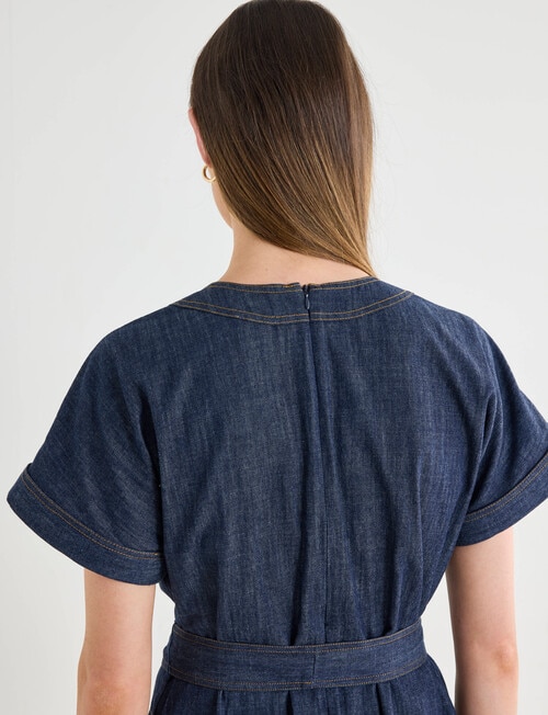 Jigsaw Ola Chambray Dress, Blue Wash product photo View 07 L