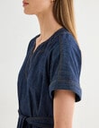 Jigsaw Ola Chambray Dress, Blue Wash product photo View 06 S