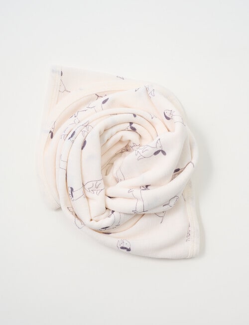 Milly & Milo Merino Wrap, Dog Print product photo