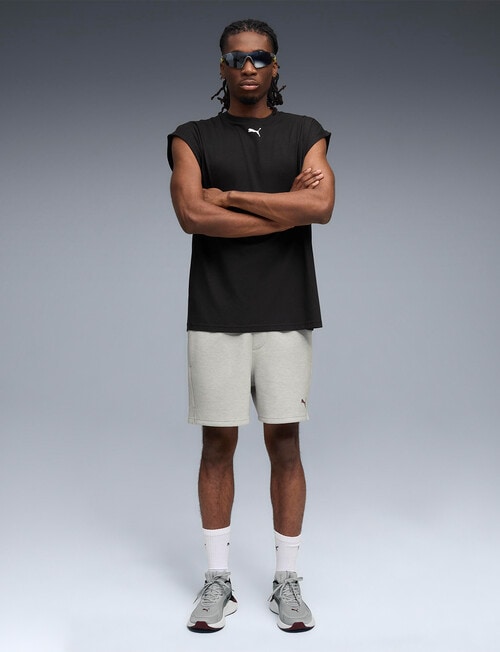 Puma Graphic Cutoff Tank, Black product photo View 05 L
