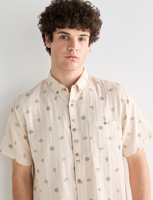 Tarnish Bellerose Duo Layer Shirt, Bone product photo
