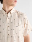 Tarnish Bellerose Duo Layer Shirt, Bone product photo View 04 S