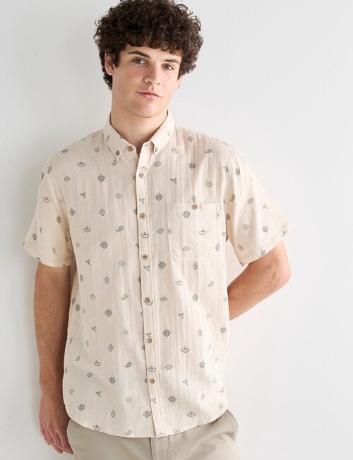 Tarnish Bellerose Duo Layer Shirt, Bone product photo View 05 L