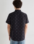 Tarnish Bellerose Duo Layer Shirt, Black product photo View 02 S