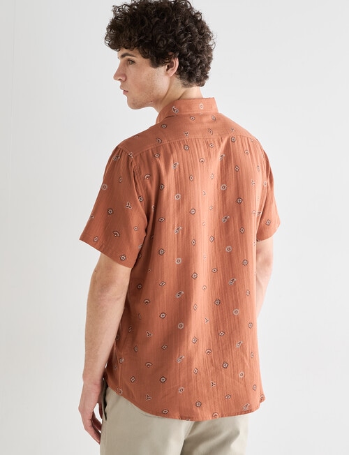 Tarnish Bellerose Duo Layer Shirt, Rust product photo View 02 L
