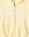 Switch New York Sports Oversized Zip Up Hoodie, Butter product photo View 03 S