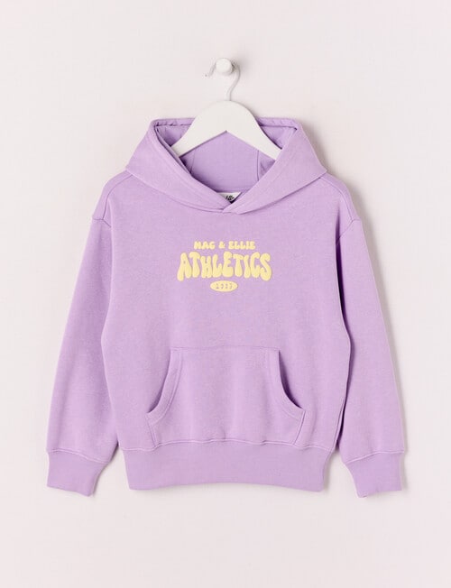 Mac & Ellie Athletics Club Pull On Hoodie, Lilac product photo
