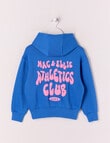 Mac & Ellie Athletics Club Pull On Hoodie, Cobalt product photo View 02 S