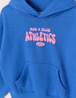Mac & Ellie Athletics Club Pull On Hoodie, Cobalt product photo View 03 S
