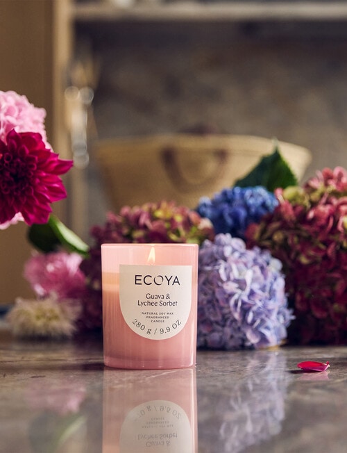 Ecoya Metro Candle, Guava & Lychee Sorbet, 270g product photo View 02 L