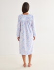 Ruby & Bloom Flannel Nightie, Garden Print product photo View 02 S
