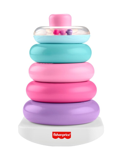 Fisher Price Rock-a-Stack Pink Ring-Stacking