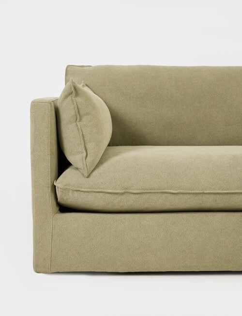 Marcello&Co Aspen Maxi Fabric Modular Left Hand Facing, Sage V2 product photo View 03 L