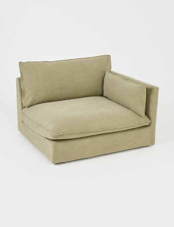 Marcello&Co Aspen Maxi Fabric Modular Right Hand Facing, Sage V2 product photo