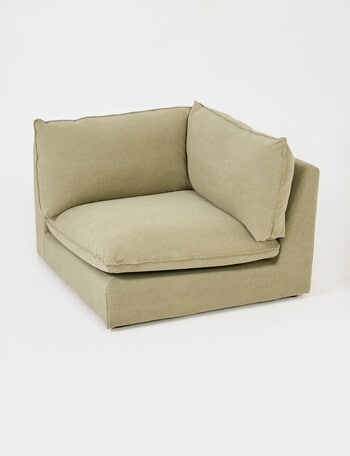 Marcello&Co Aspen Maxi Fabric Modular Corner, Sage V2 product photo