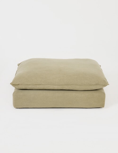 Marcello&Co Aspen Maxi Fabric Modular Ottoman product photo View 02 L