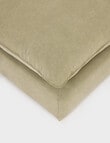 Marcello&Co Aspen Maxi Fabric Modular Ottoman, Sage V2 product photo View 04 S