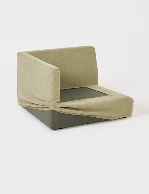 Marcello&Co Aspen Maxi Cover Fabric Modular Left Hand Facing, Sage V2 product photo View 02 L