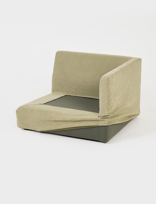 Marcello&Co Aspen Maxi Fabric Modular Right Hand Facing, Sage V2 product photo View 02 L