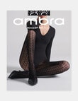 Ambra Scallop Net Tight, Black product photo