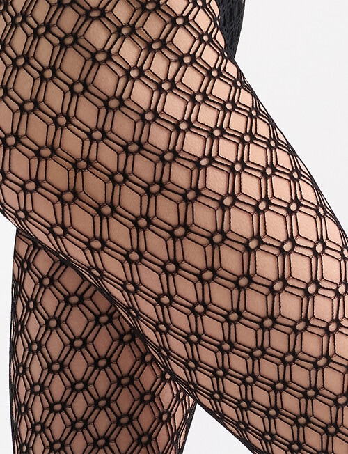 Ambra Geo Net Tight, Black product photo View 05 L