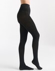 Ambra Melange Opaque Tight, Grey product photo View 03 S