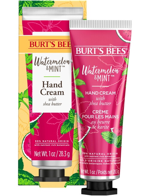 Burts Bees Hand Cream Watermelon & Mint, 28.3g product photo