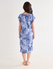 Ella J Shift Dress, Blue Print product photo View 02 S